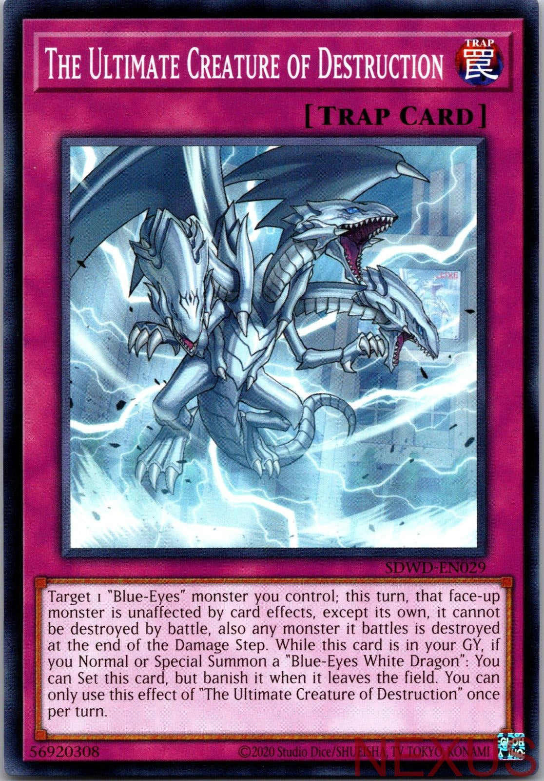 The Ultimate Creature of Destruction SDWD-EN029 Common Unlimited Near Mint