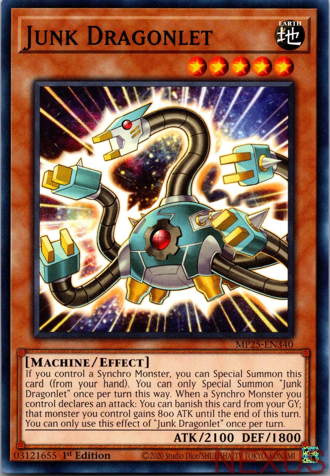 Junk Dragonlet MP25-EN340 Common 1st Edition Near Mint