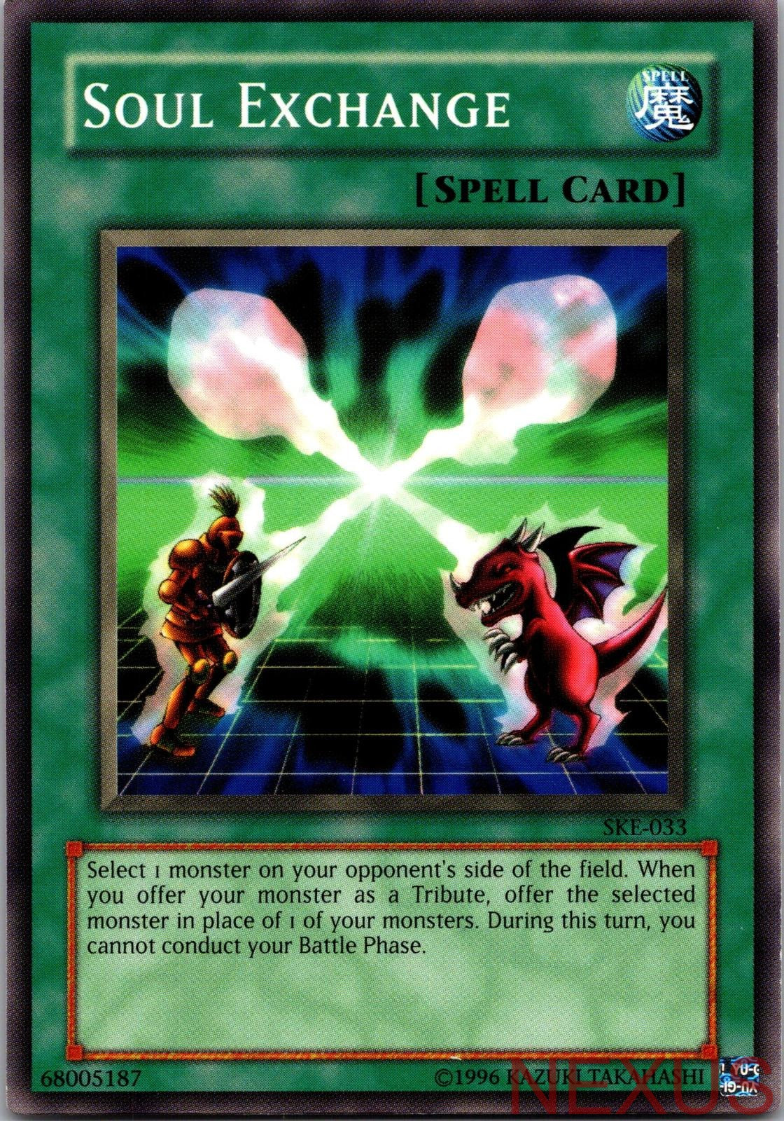 Soul Exchange SKE-033 Common Starter Deck: Kaiba Evolution Unlimited Near Mint
