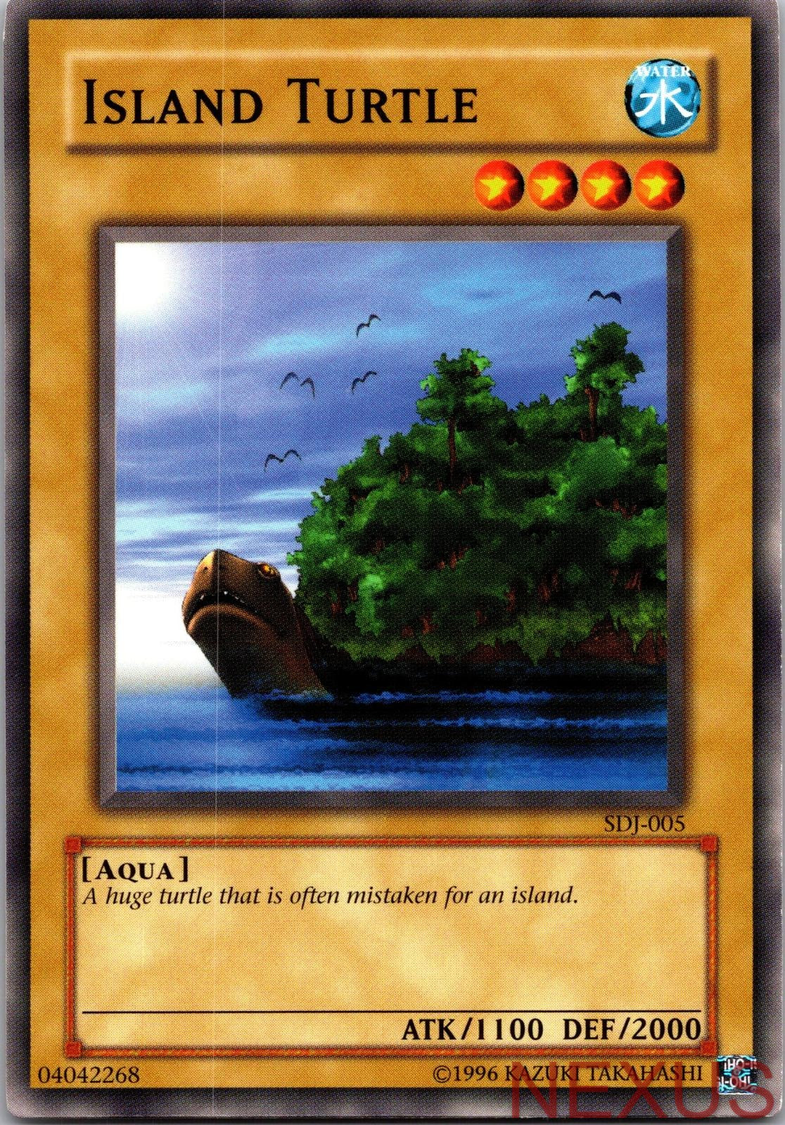 Island Turtle SDJ-005 Common Unlimited Lightly Played