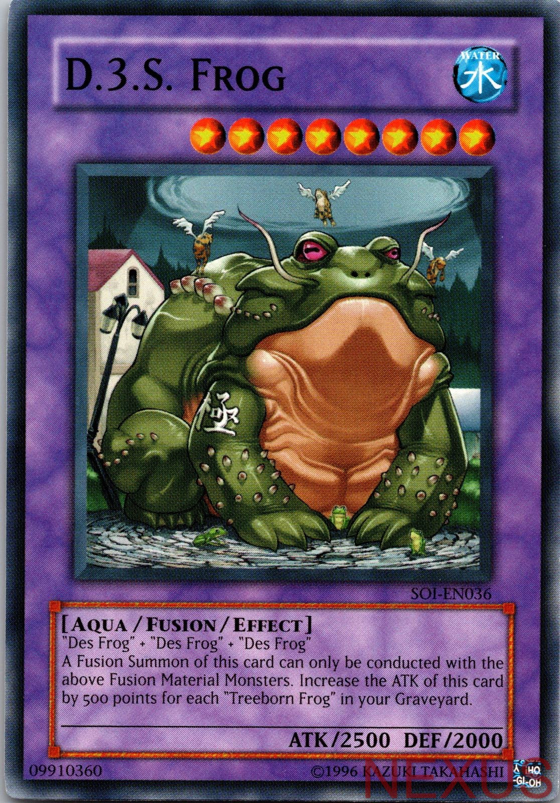D.3.S. Frog SOI-EN036 Common Unlimited Lightly Played
