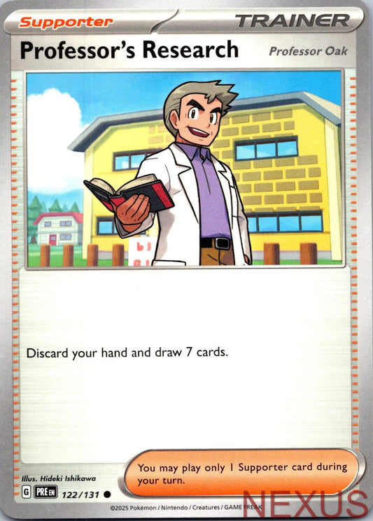 Professor's Research [Professor Oak] 122/131 Common Near Mint