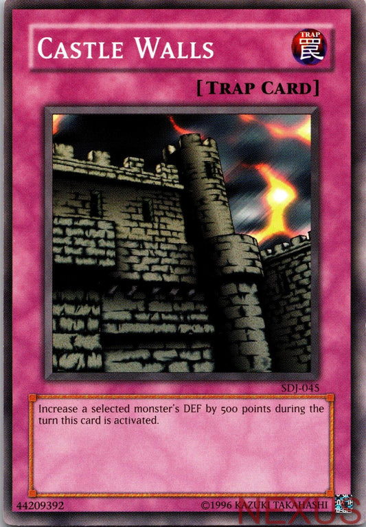 Castle Walls SDJ-045 Common Starter Deck: Joey Unlimited Near Mint