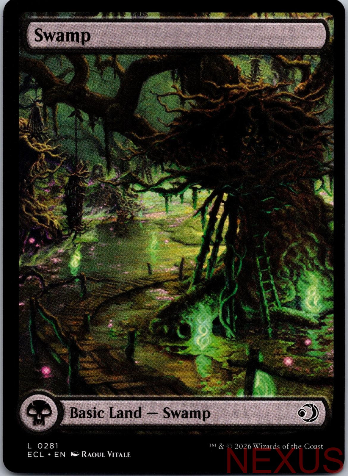 Swamp (0281) 281 Land Near Mint