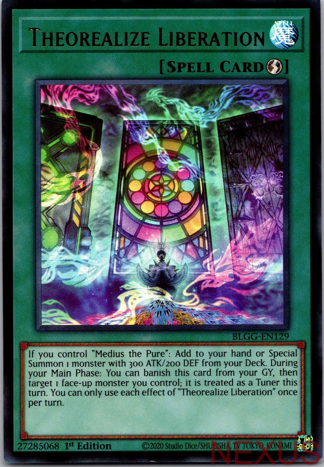 Theorealize Liberation BLGG-EN129 Ultra Rare 1st Edition Near Mint
