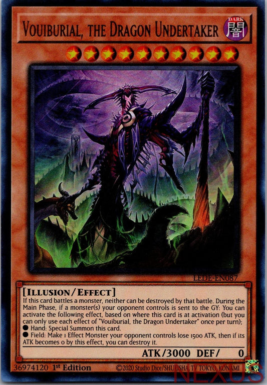 Vouiburial, the Dragon Undertaker LEDE-EN087 1st Edition NM