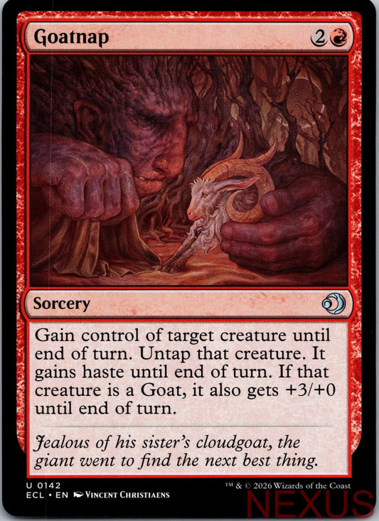 Goatnap 142 Uncommon Near Mint