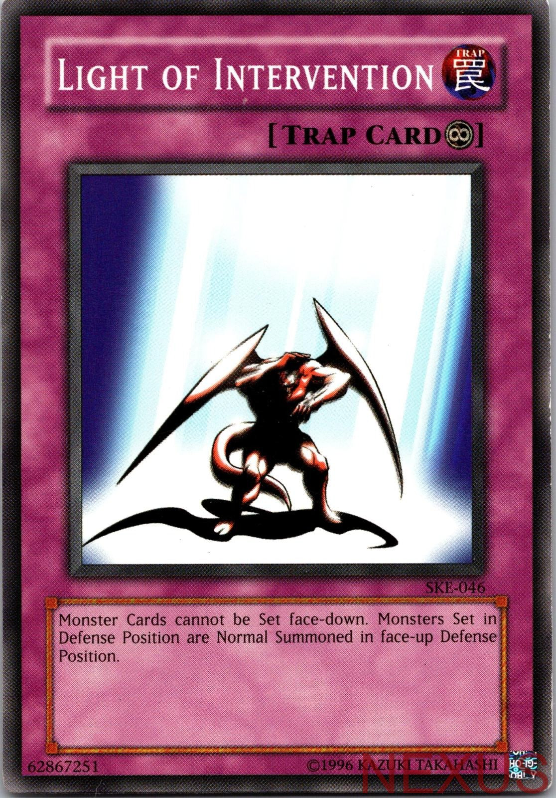 Light of Intervention SKE-046 Common Starter Deck: Kaiba Evolution Unlimited NM