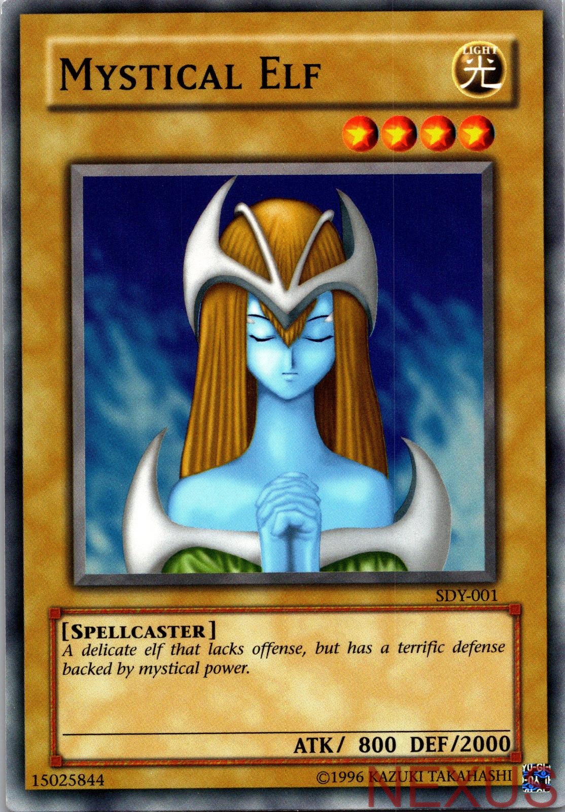 Mystical Elf SDY-001 Common Unlimited Lightly Played