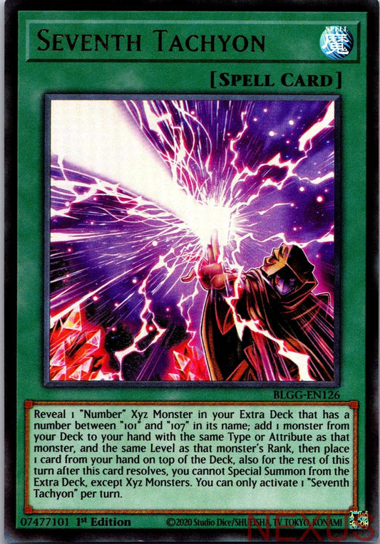 Seventh Tachyon BLGG-EN126 Battles of Legend: Glorious Gallery 1st Edition NM