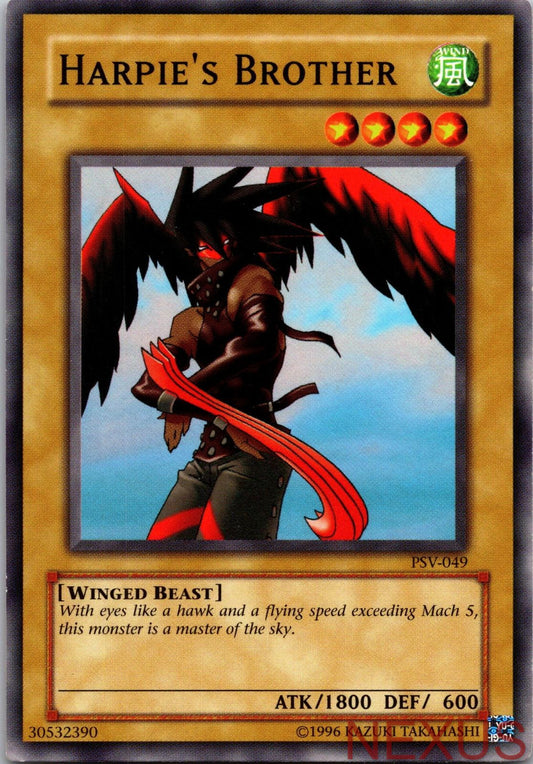 Harpie's Brother PSV-049 Common Pharaoh's Servant Unlimited Near Mint