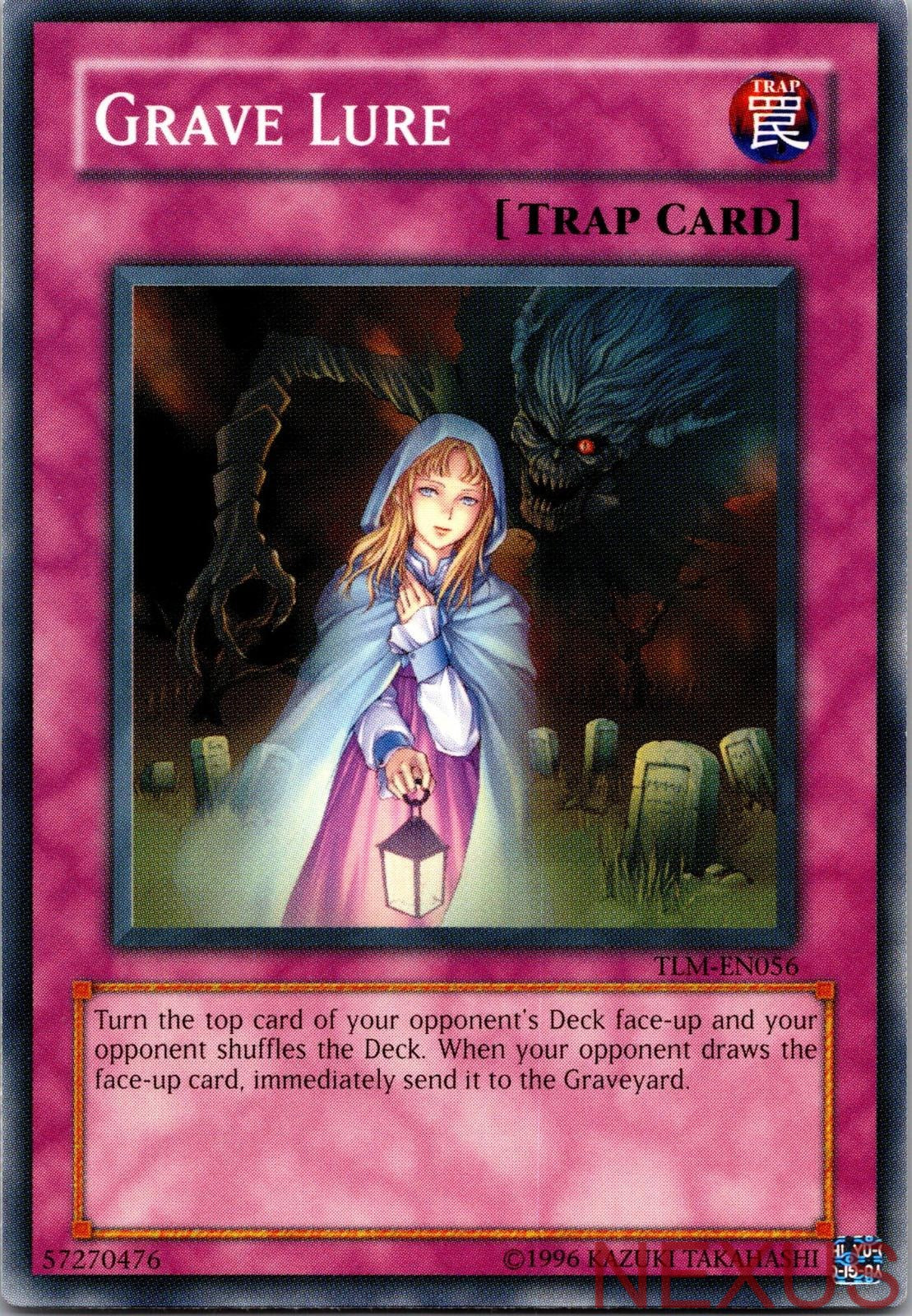 Grave Lure TLM-EN056 Common The Lost Millennium Yu-Gi-Oh Unlimited Near Mint
