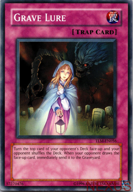 Grave Lure TLM-EN056 Common The Lost Millennium Yu-Gi-Oh Unlimited Near Mint