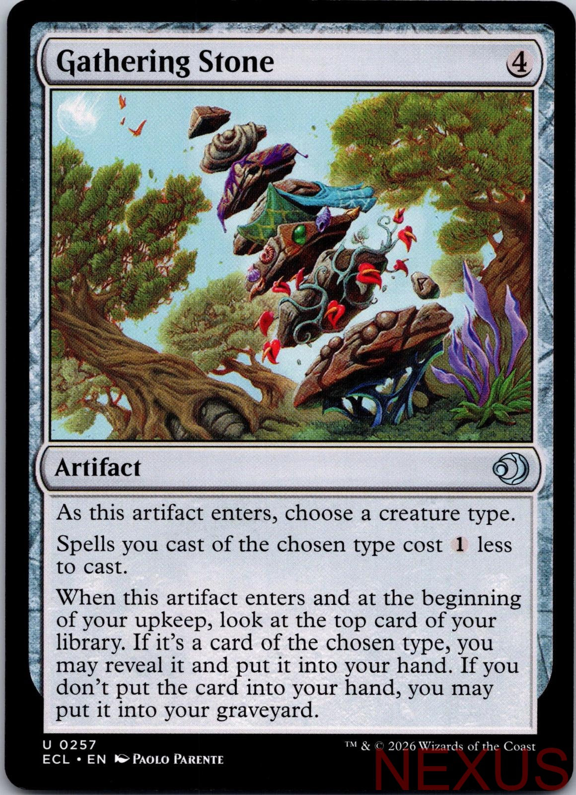 Gathering Stone 257 Uncommon Near Mint