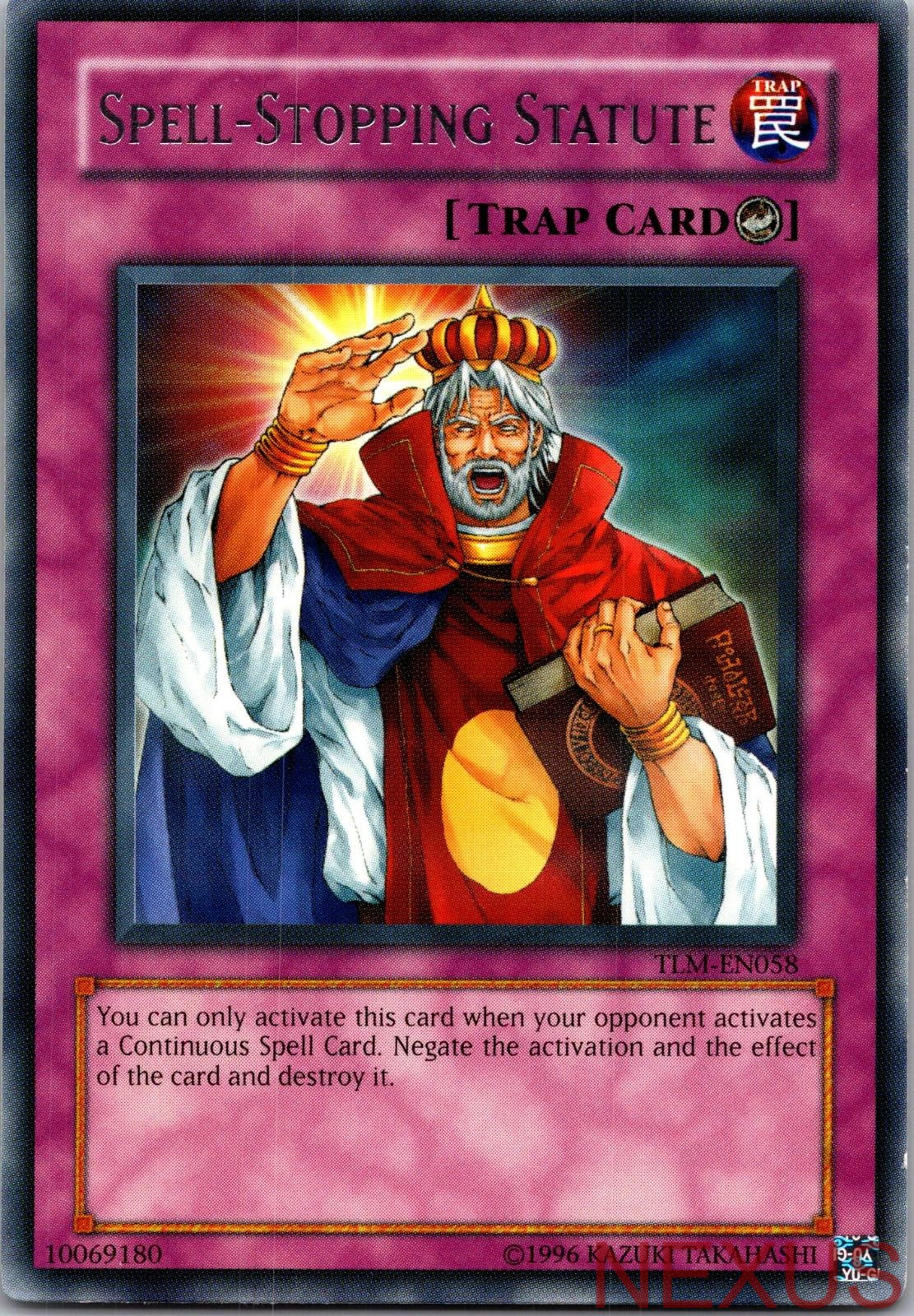 Spell-Stopping Statute TLM-EN058 Rare Unlimited Lightly Played