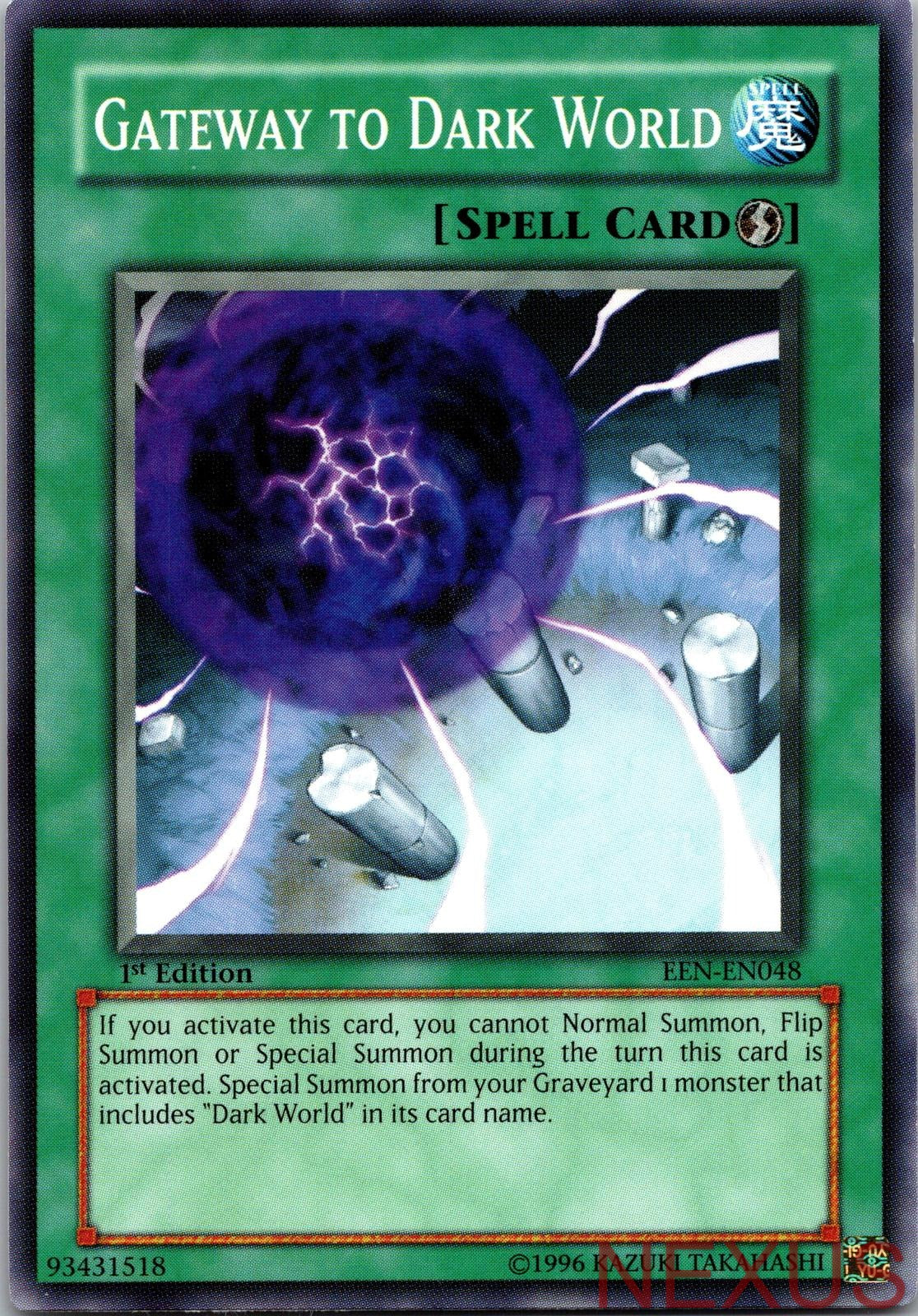 Gateway to Dark World EEN-EN048 Common 1st Edition Lightly Played