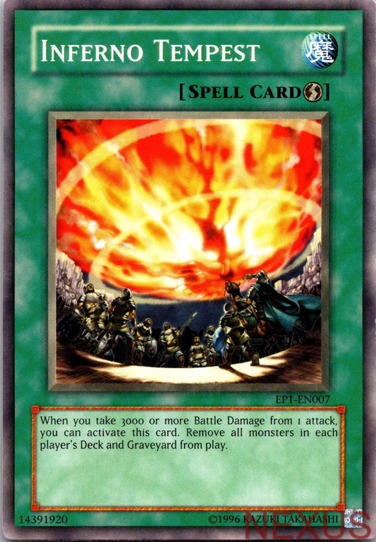 Inferno Tempest EP1-EN007 Common Yu-Gi-Oh! Movie Exclusive Pack Limited NM