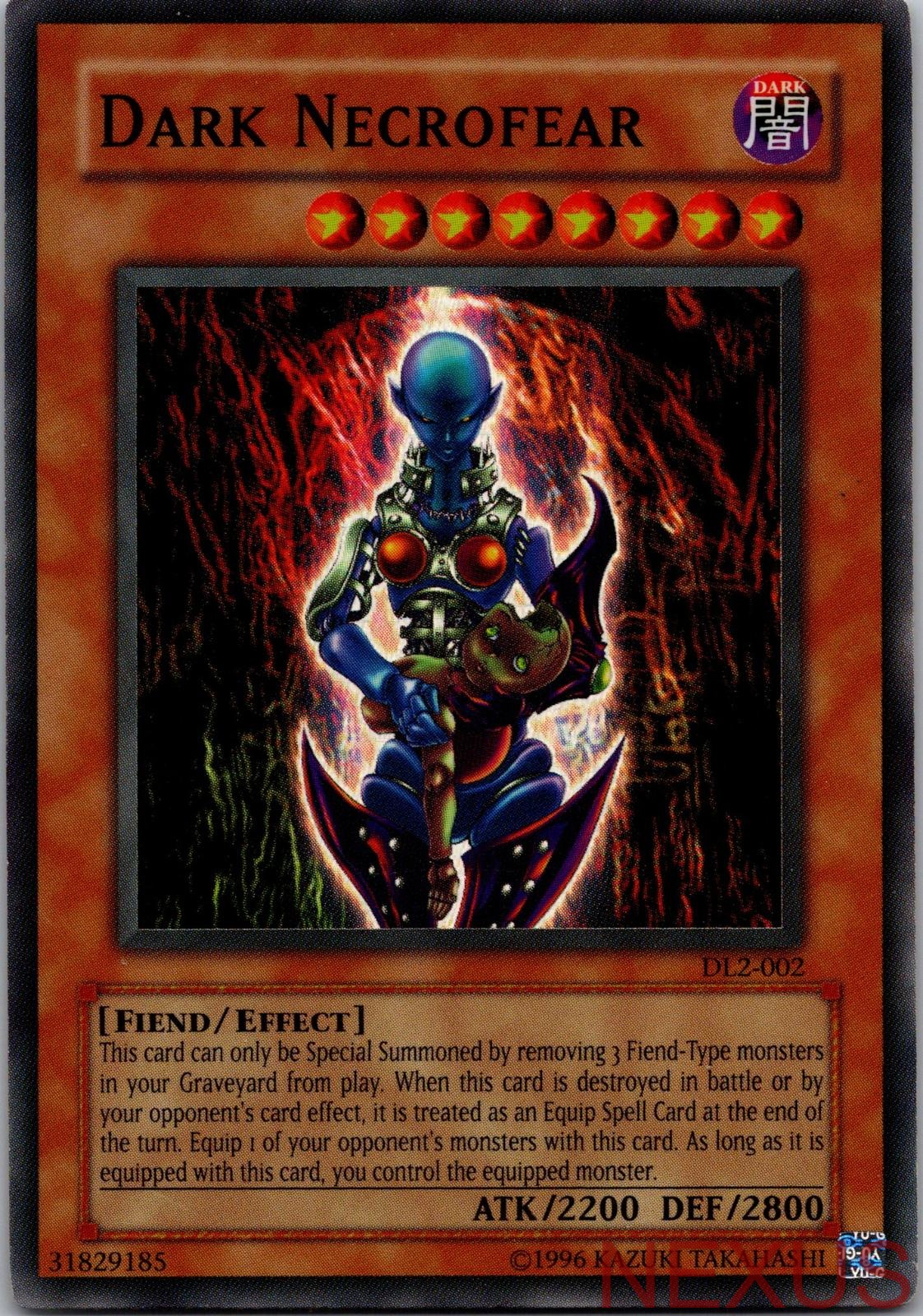 Dark Necrofear DPBC-EN033 Rare Duelist Pack: Battle City Yu-Gi-Oh 1st Edition NM