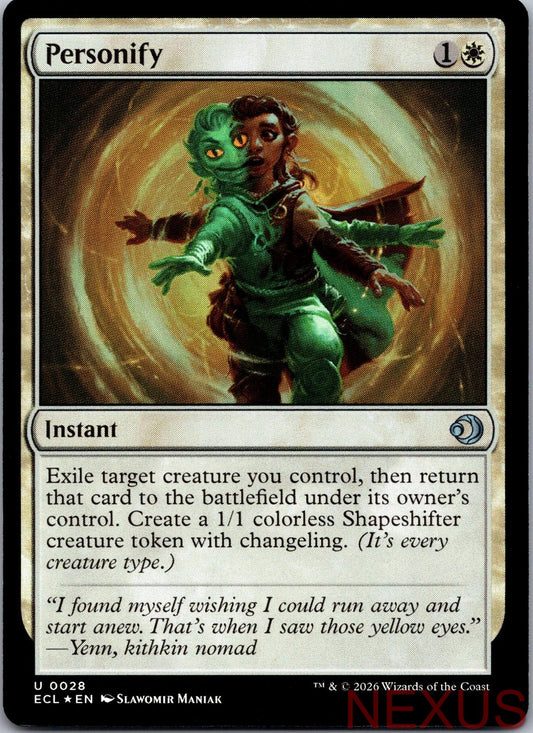 Personify 28 Uncommon Foil Near Mint