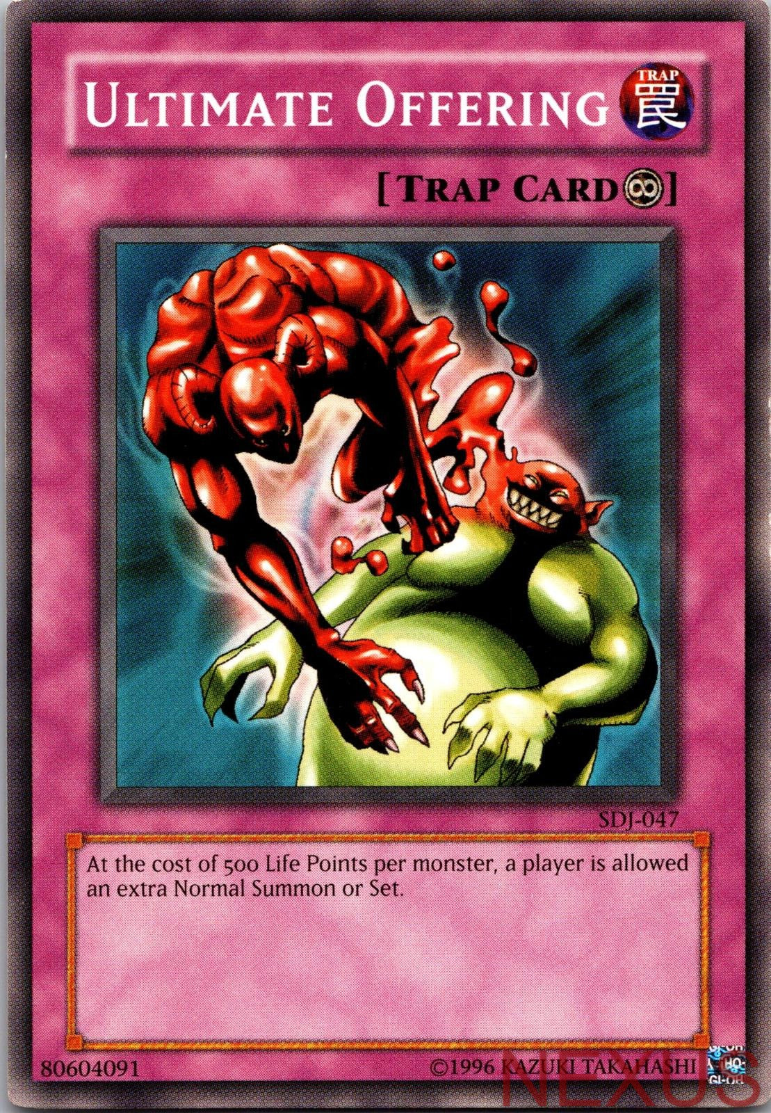 Ultimate Offering SDJ-047 Common Starter Deck: Joey Unlimited Near Mint