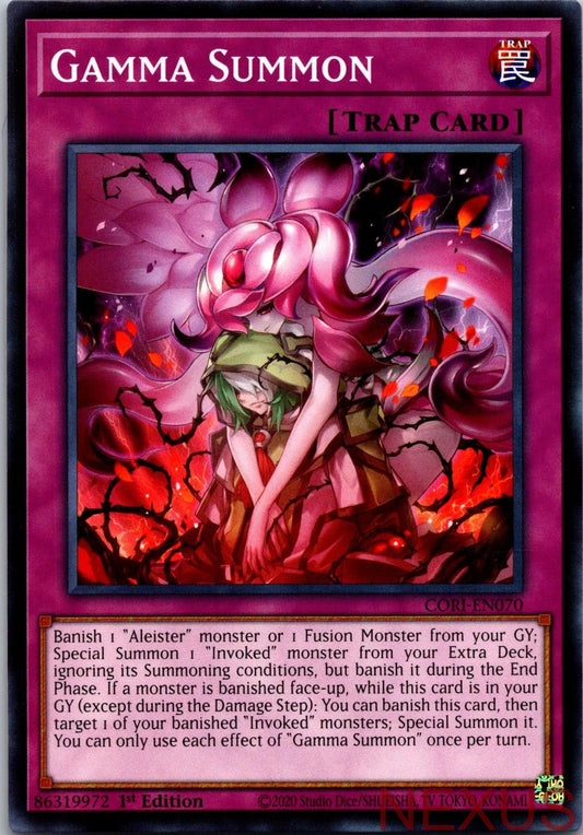 Gamma Summon CORI-EN070 Common / Short Print 1st Edition Near Mint