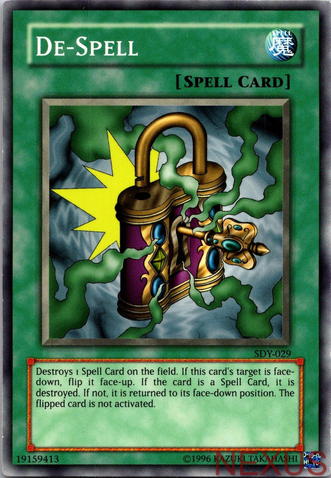 De-Spell SDY-029 Common Unlimited Lightly Played