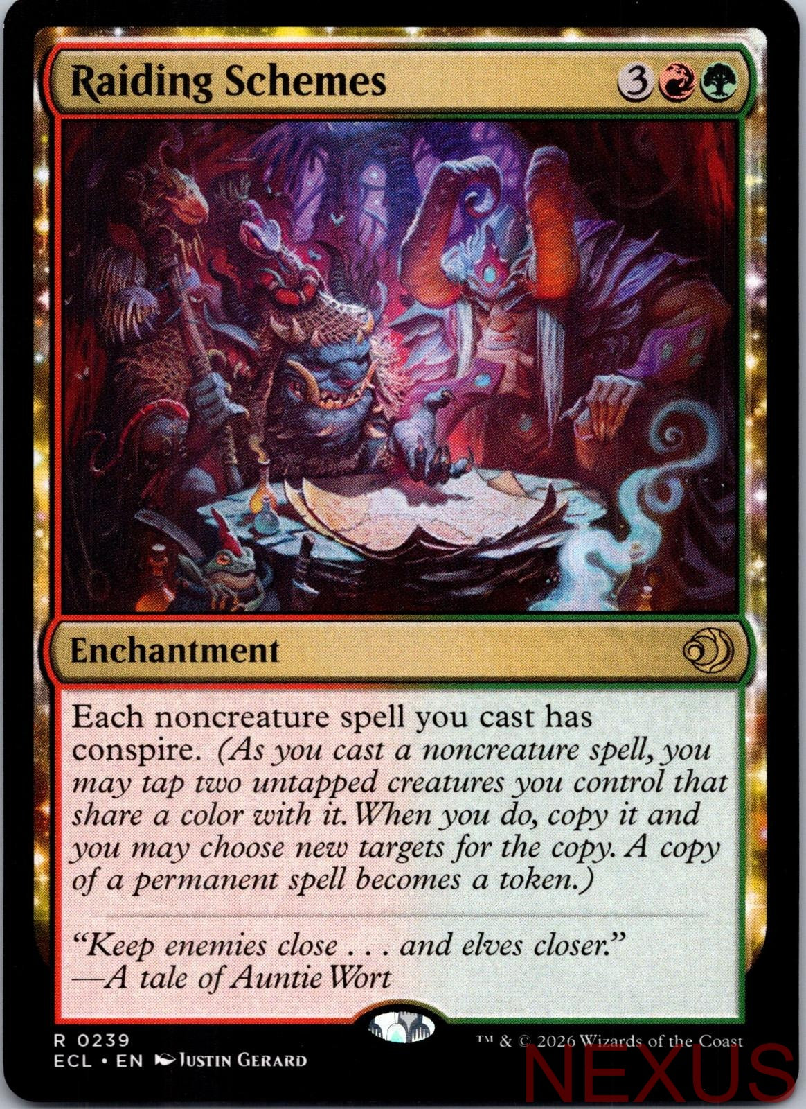 Raiding Schemes 239 Rare Near Mint