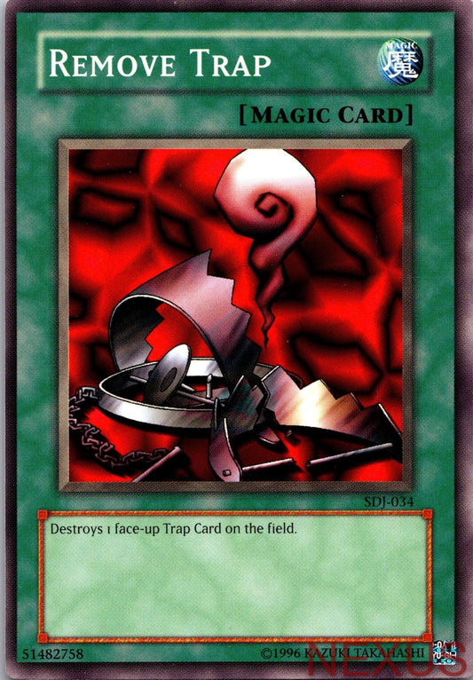 Remove Trap SDJ-034 Common Starter Deck: Joey Unlimited Near Mint
