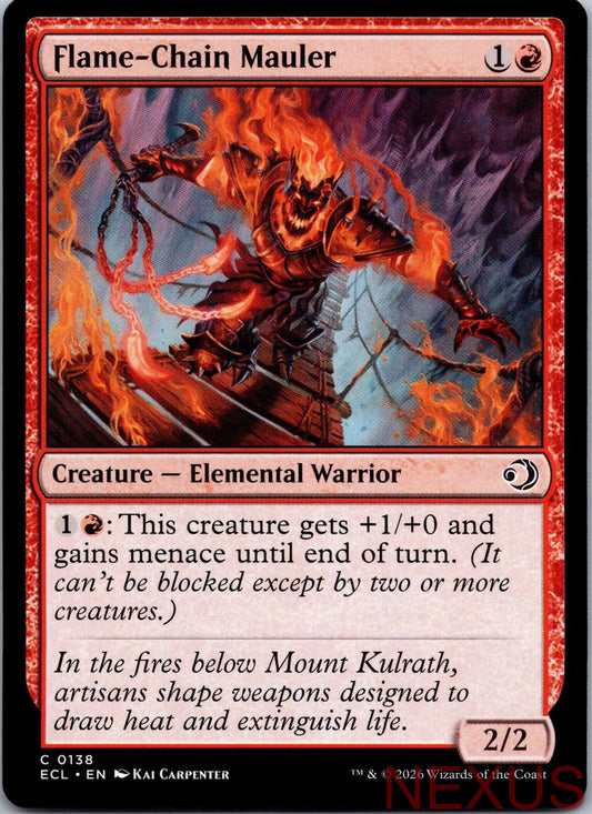 Flame-Chain Mauler 138 Common Near Mint