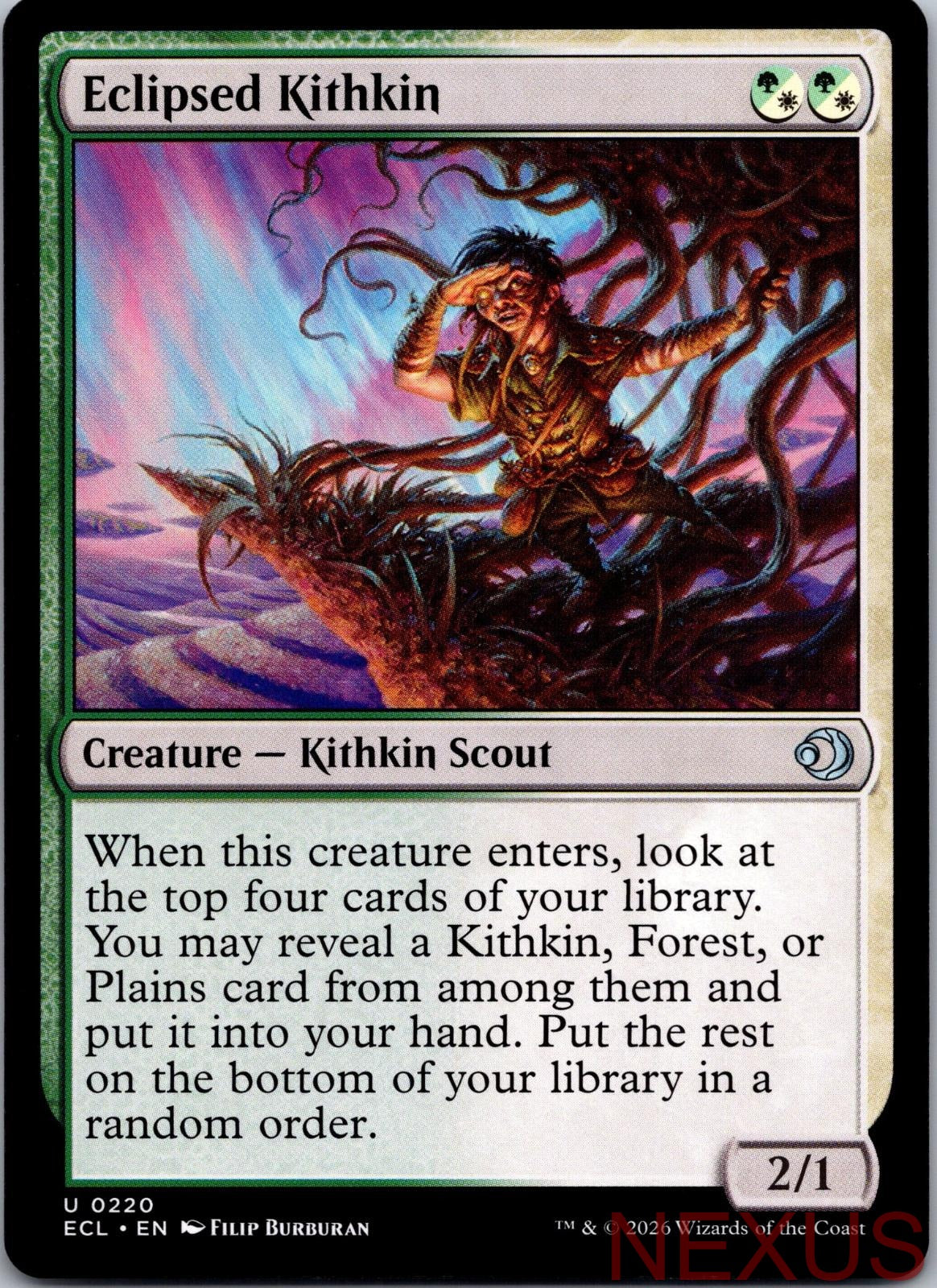 Eclipsed Kithkin 220 Uncommon Near Mint