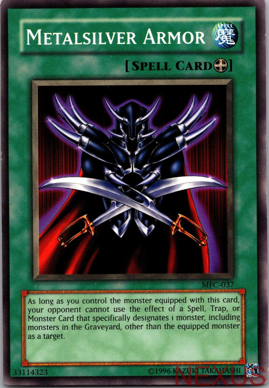Metalsilver Armor MFC-037 Common Magician's Force Unlimited Near Mint
