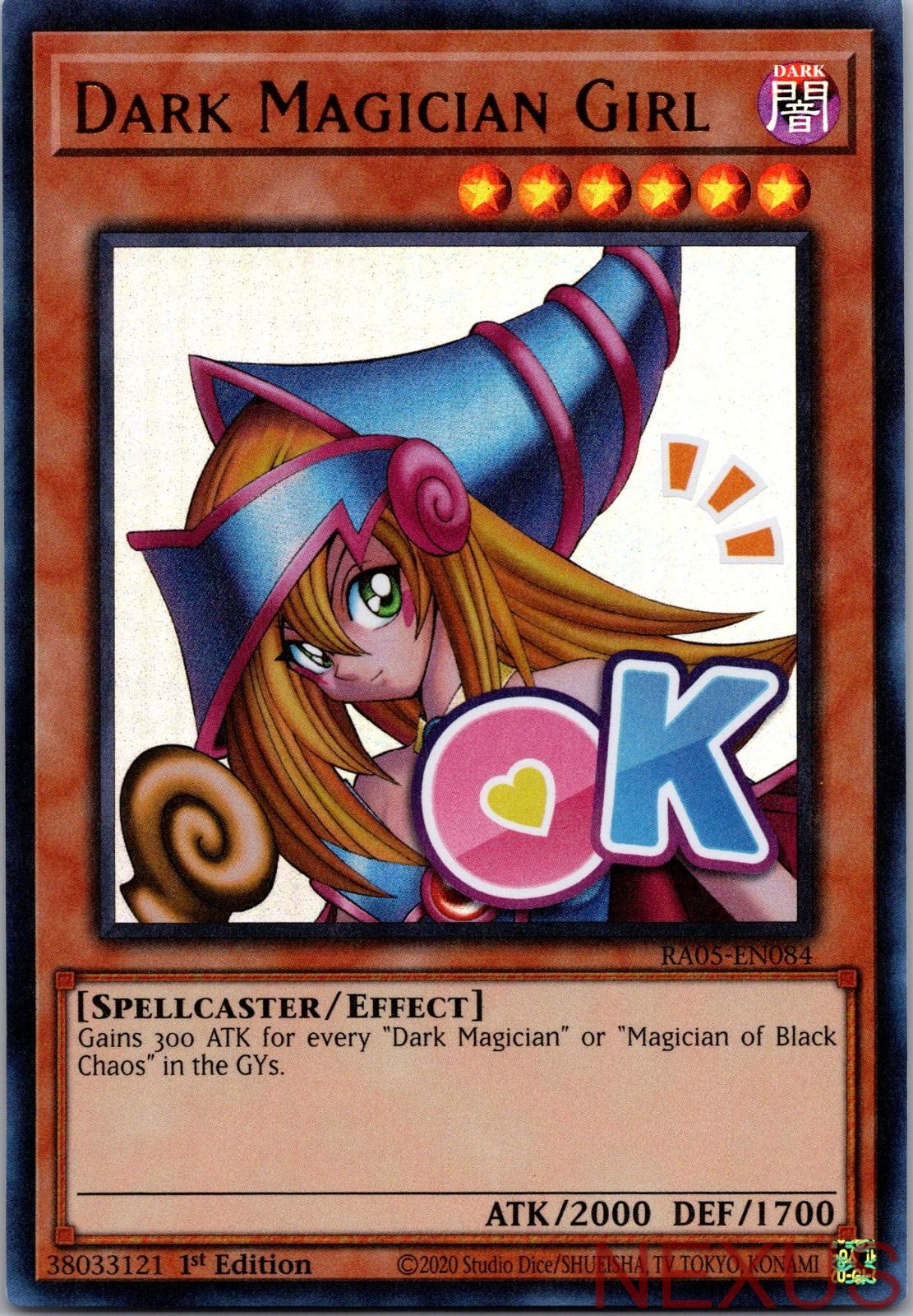 Dark Magician Girl RA05-EN084 Ultra Rare 1st Edition Near Mint