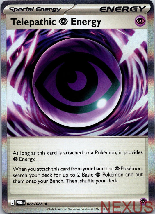 Telepathic Psychic Energy 088/088 Rare Near Mint