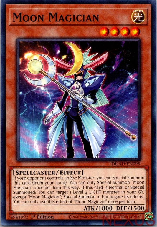 Moon Magician DUAD-EN099 Common Duelist's Advance 1st Edition Near Mint