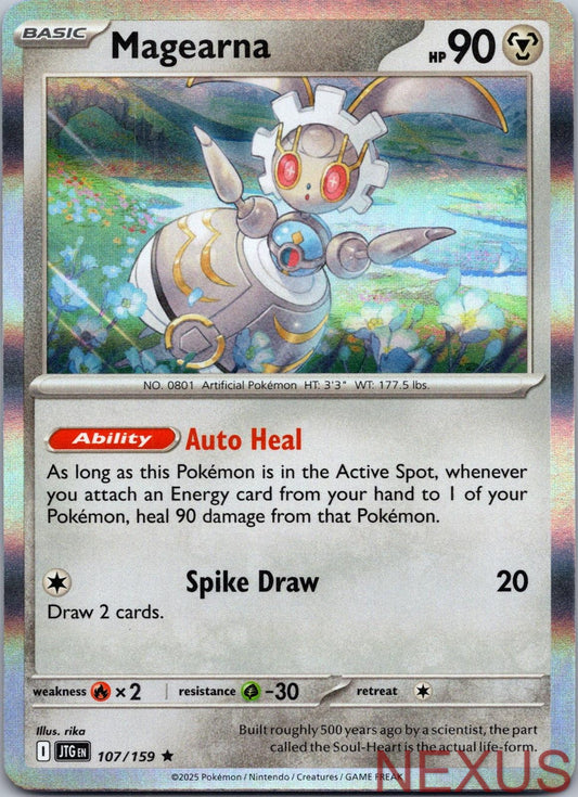 Magearna 107/159 Rare Holo Near Mint