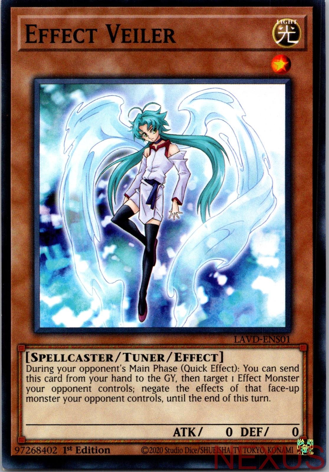 Effect Veiler (LAVD-ENS01) LAVD-ENS01 Common / Short Print 1st Edition Near Mint