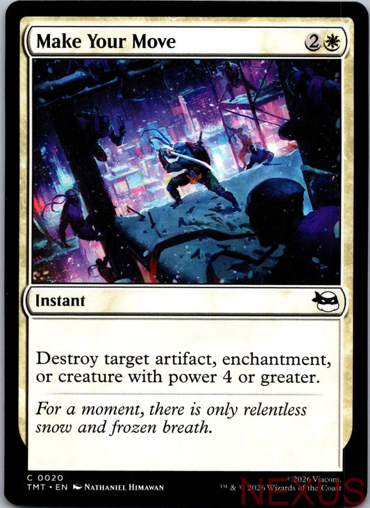 Make Your Move 0020 Common Teenage Mutant Ninja Turtles Magic: The Gathering NM