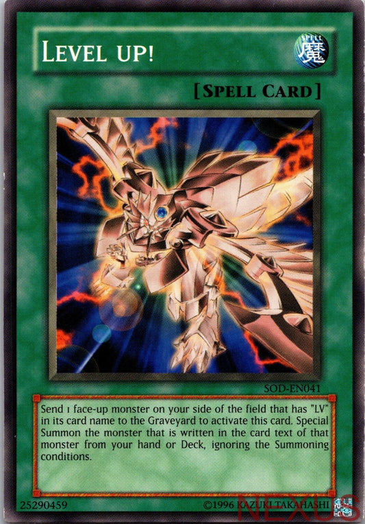 Level Up! SOD-EN041 Common Soul of the Duelist Unlimited Near Mint