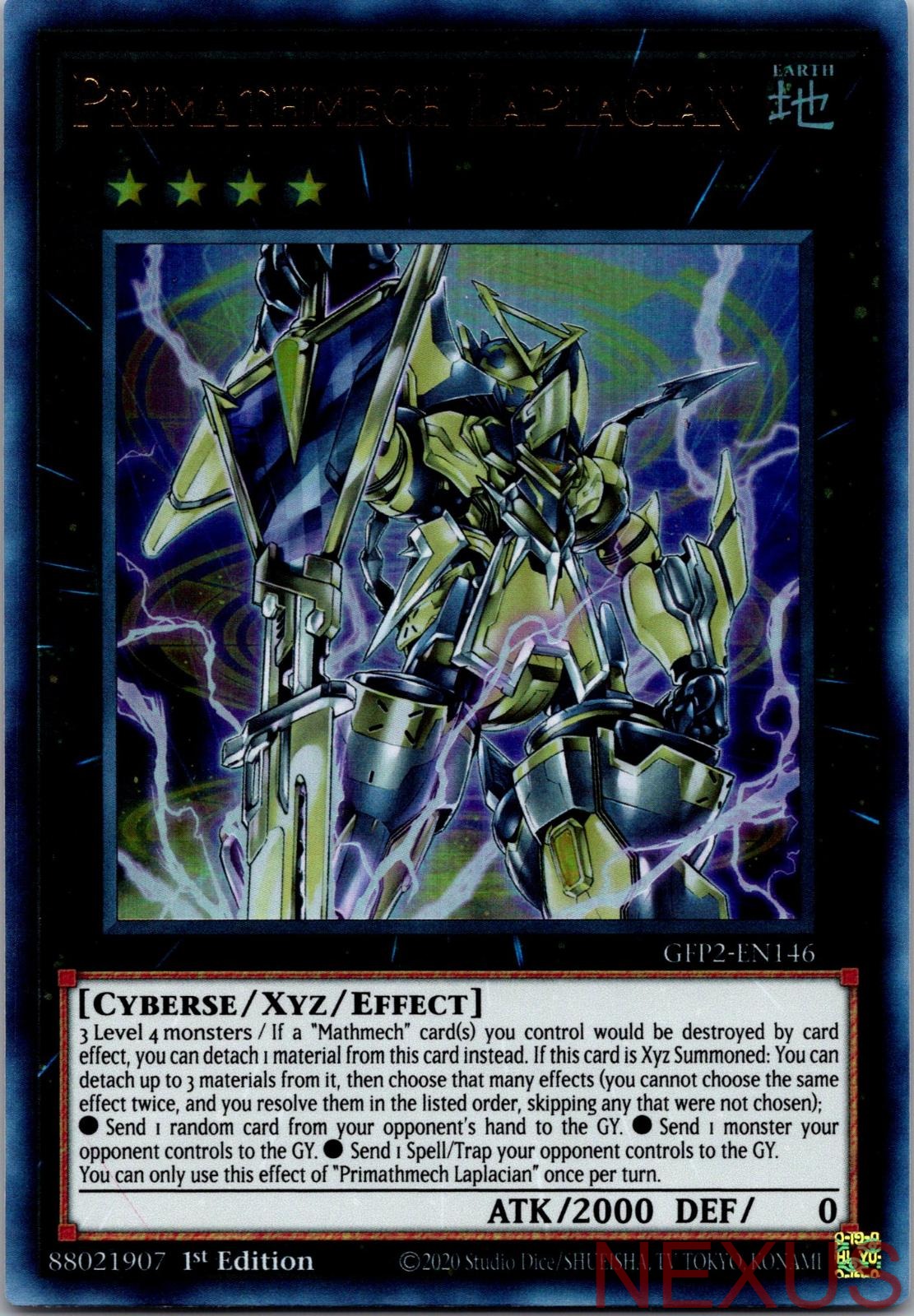 Primathmech Laplacian GFP2-EN146 1st Edition NM