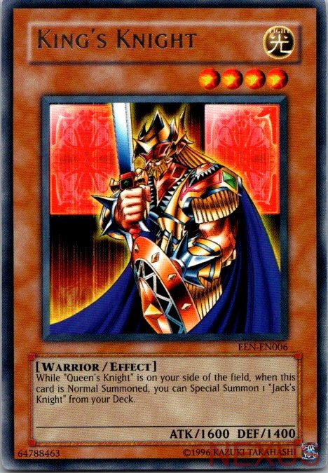 King's Knight EEN-EN006 Rare Elemental Energy Yu-Gi-Oh Unlimited Near Mint