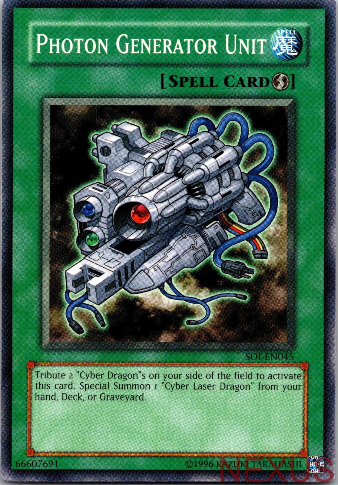 Photon Generator Unit SOI-EN045 Common Unlimited Lightly Played