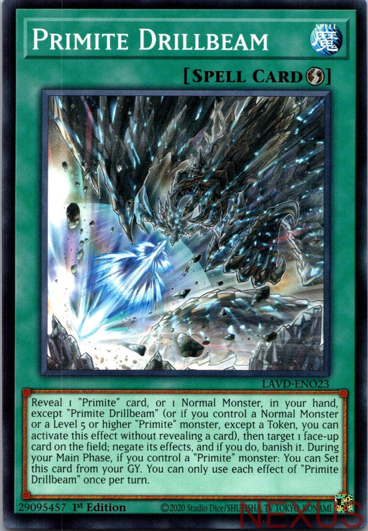 Primite Drillbeam LAVD-ENO23 Common / Short Print 1st Edition Near Mint