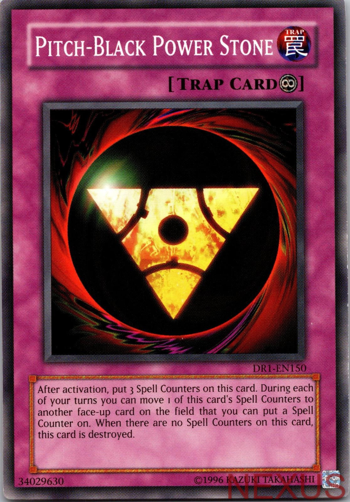 Pitch-Black Power Stone DR1-EN150 Common Dark Revelation Volume 1 Unlimited NM