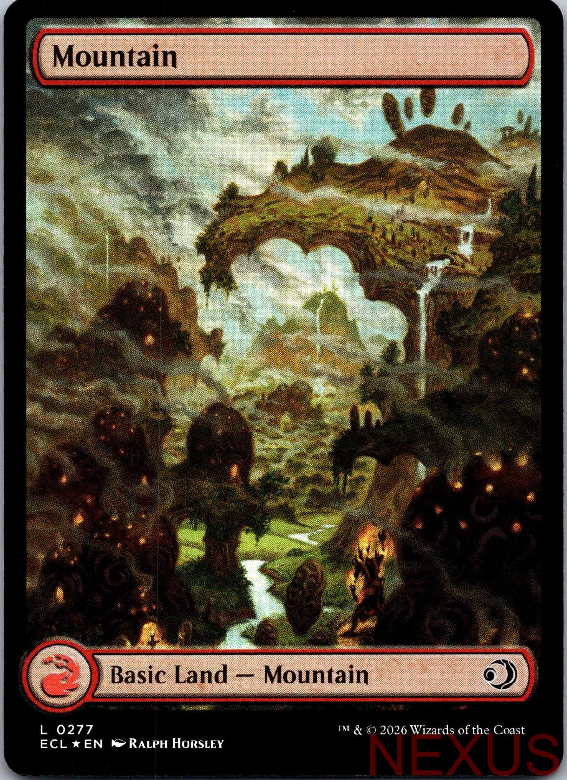 Mountain (0277) 277 Land Foil Near Mint