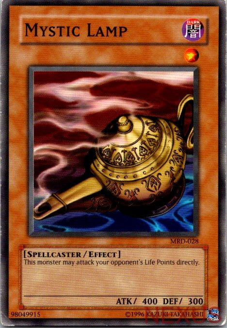 Mystic Lamp MRD-028 Common Metal Raiders Yu-Gi-Oh Unlimited Near Mint