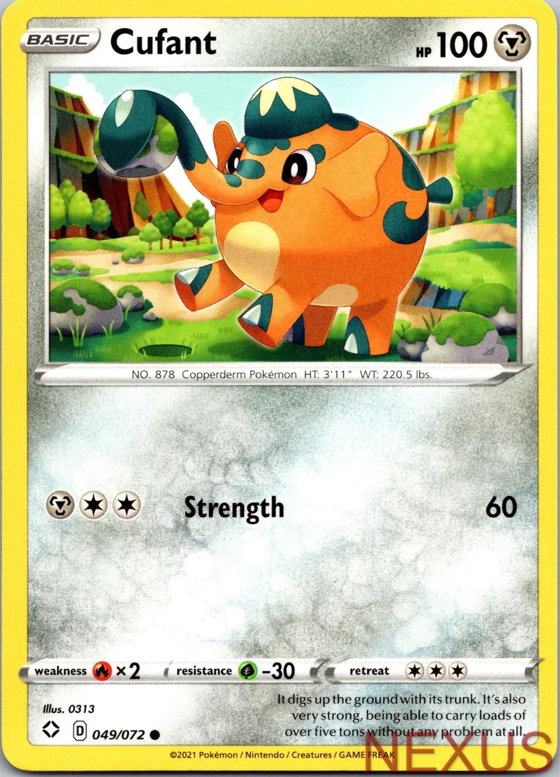 Cufant 049/072 Common Near Mint