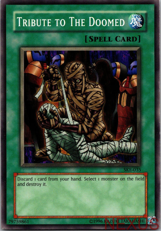 Tribute to The Doomed SKE-035 Common Starter Deck: Kaiba Evolution Unlimited NM