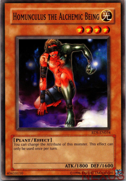 Homunculus the Alchemic Being RDS-EN034 Common Rise of Destiny Unlimited NM