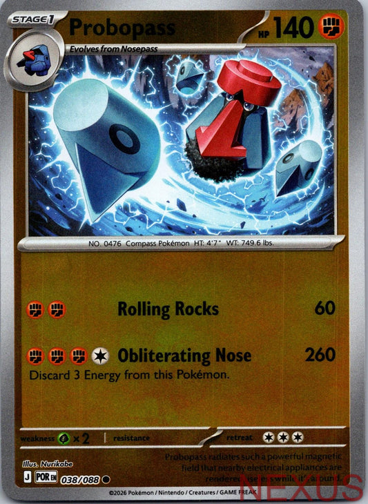 Probopass 038/088 Common Reverse Holo Near Mint