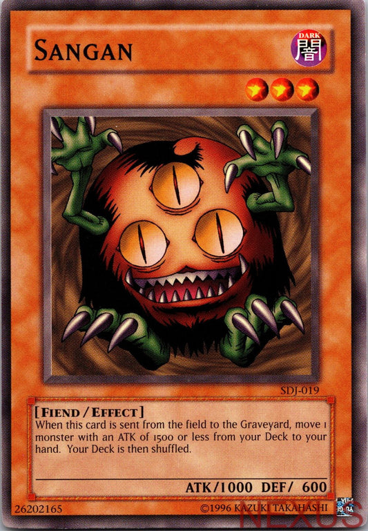 Sangan SDJ-019 Common Starter Deck: Joey Unlimited Near Mint